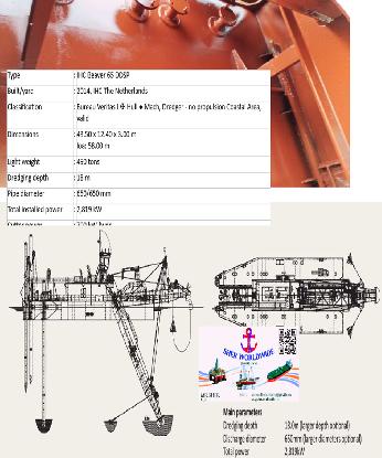 Cutter Suction Dredger IHC Beaver 65